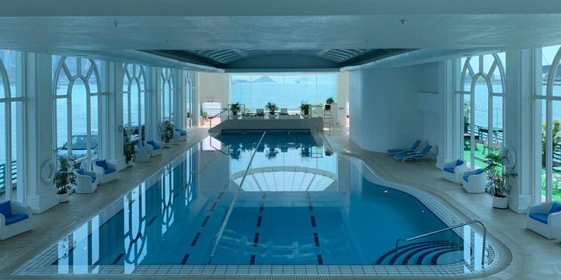 luxury indoor pool